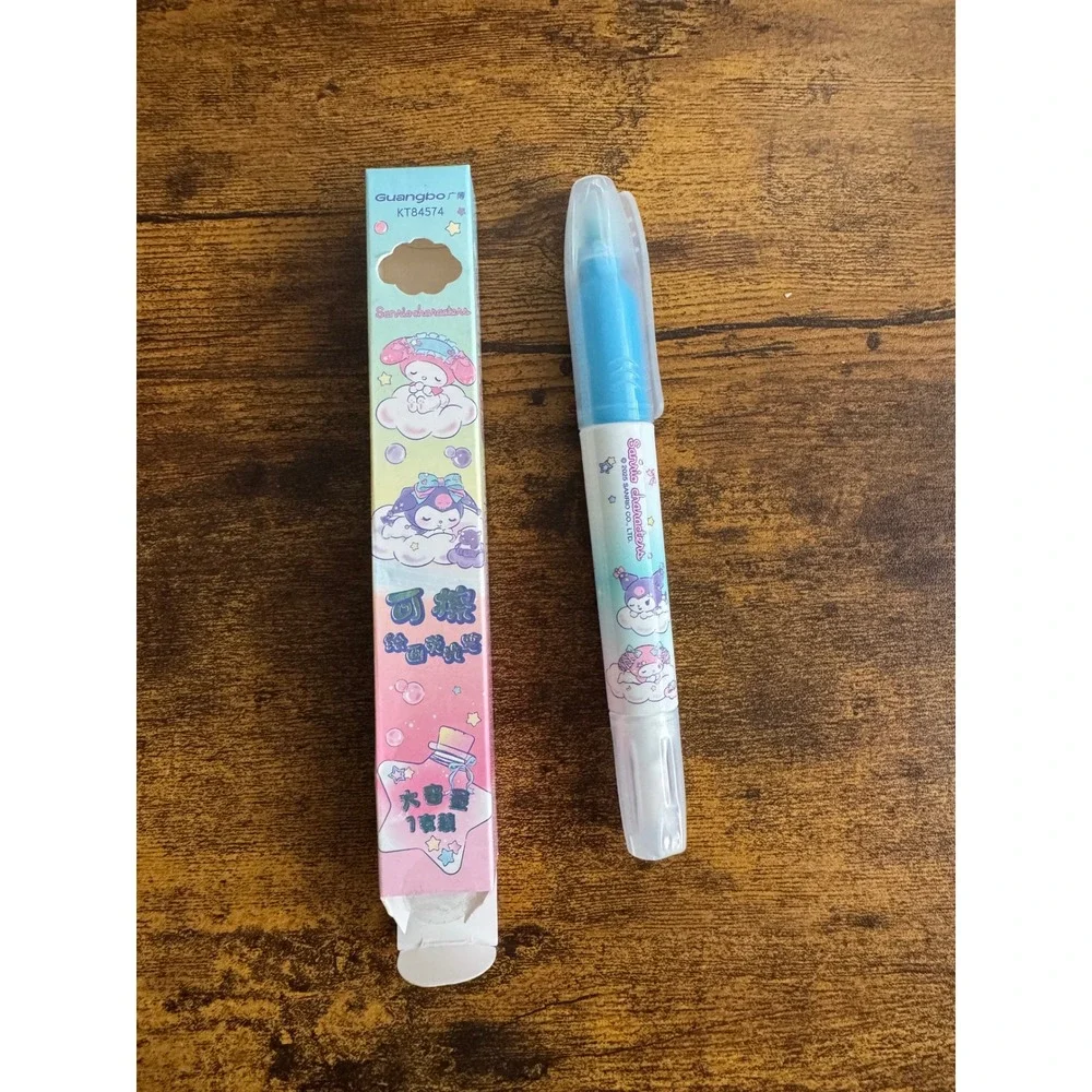 Sanrio My Melody Kuromi Dual Tip Highlighter Blending Marker Random Color